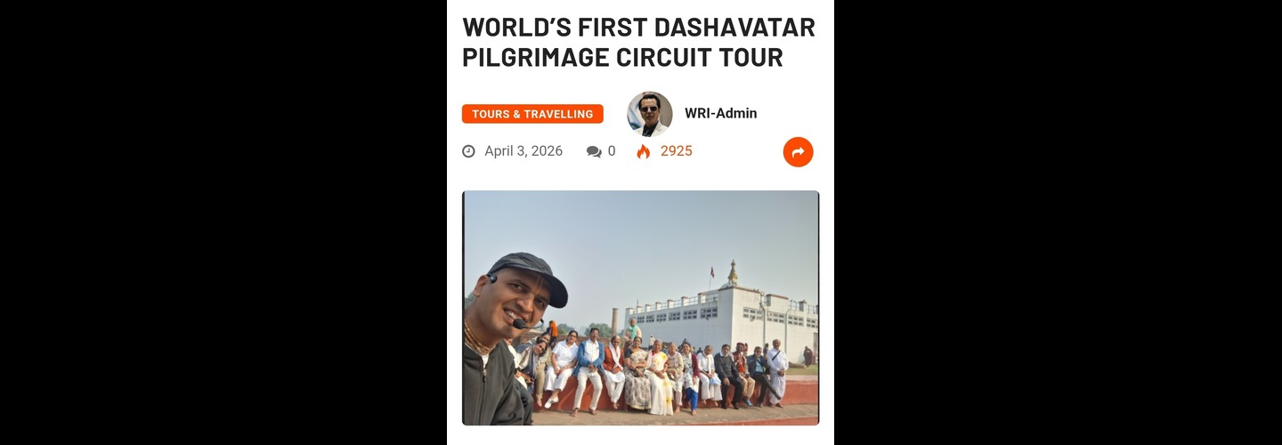 World's 1st Dashavatar Pilgrimage